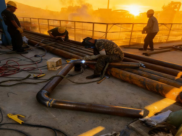 漢中汽輪機蒸汽管道安裝項目